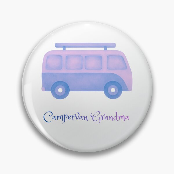 Item preview, Campervan Grandma picture and slogan  designed and sold by Andiamo-Amigos.