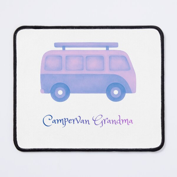 Item preview, Campervan Grandma picture and slogan designed and sold by Andiamo-Amigos.