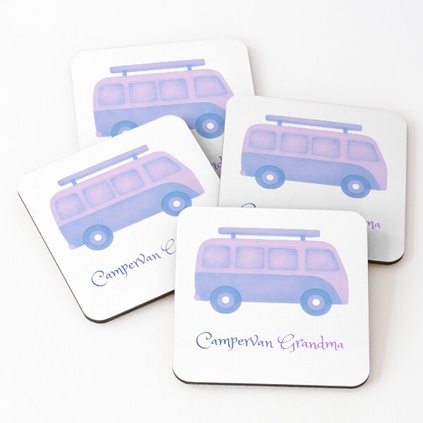 Item preview, Campervan Grandma picture and slogan  designed and sold by Andiamo-Amigos.