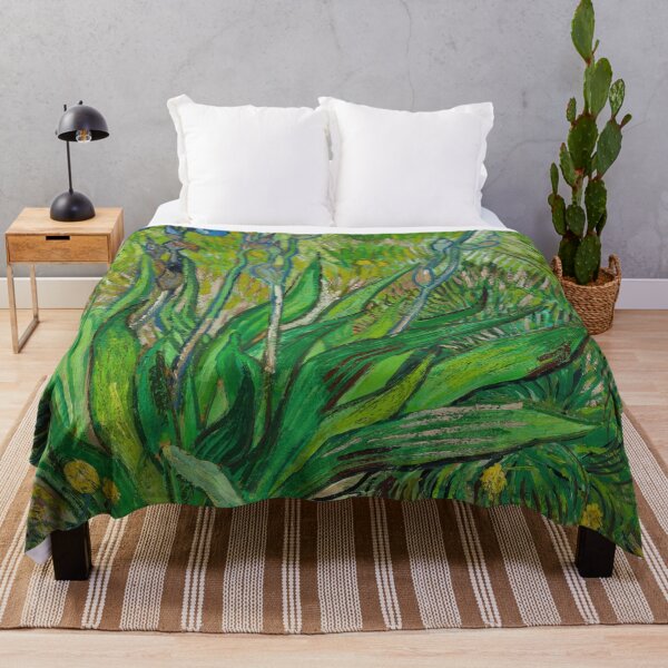 Item preview, Iris by Vincent van Gogh: Post Impressionist Floral Fine Art Print designed and sold by artofuniverse.