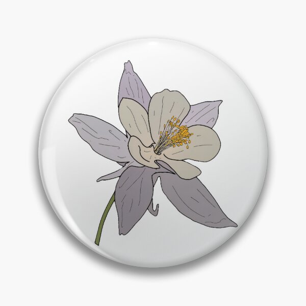 Item preview, Colorado Columbine designed and sold by KristinMakaylaArt.