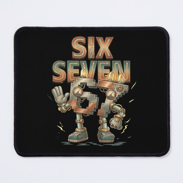 Item preview, Seven Ate Nine Retro Vintage Pun Art designed and sold by Innova_Creations.