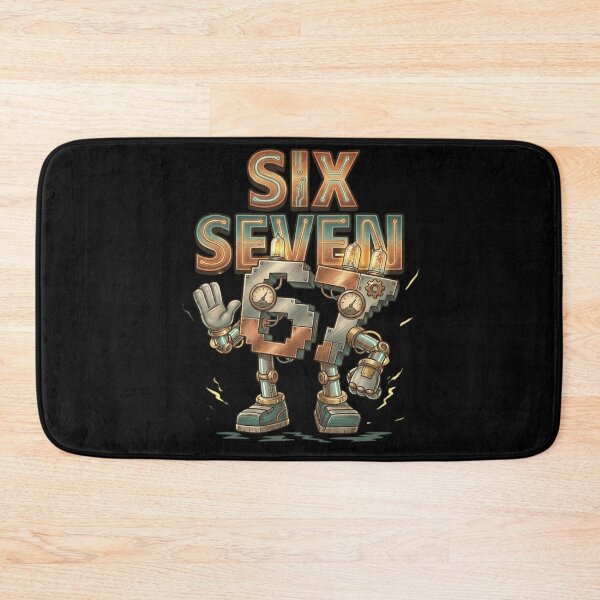 Item preview, Seven Ate Nine Retro Vintage Pun Art designed and sold by Innova_Creations.