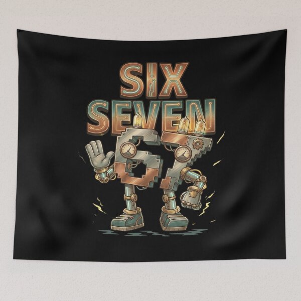 Item preview, Seven Ate Nine Retro Vintage Pun Art designed and sold by Innova_Creations.