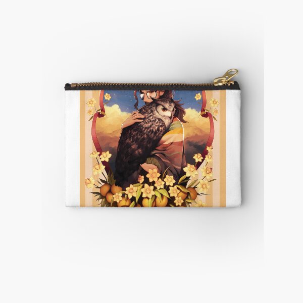 Item preview, Man with Owl Portrait designed and sold by TomatiLove.