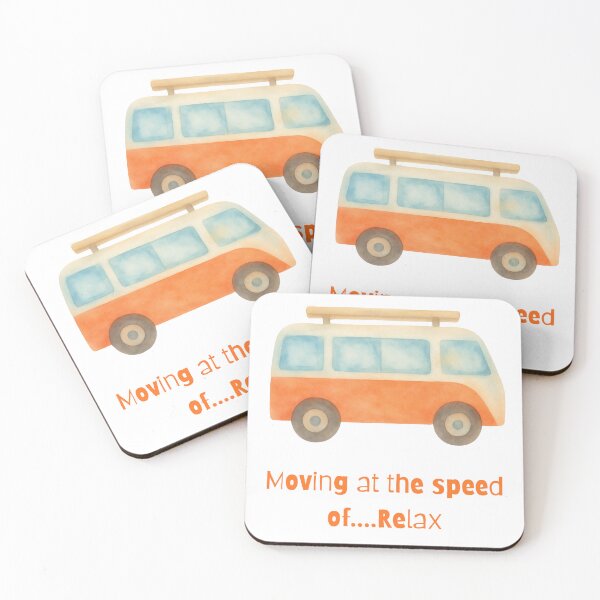 Item preview, Campervan travelling with funny slogan  designed and sold by Andiamo-Amigos.