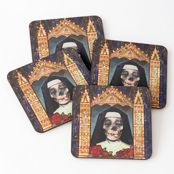 Item preview, Skeleton Nun Shrine designed and sold by TomatiLove.