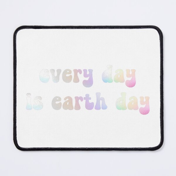 Item preview, Every Day is Earth Day Iridescent Groovy Psychadelic  designed and sold by coffeepolicy.