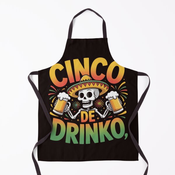 Item preview, Cinco De Drinko Skeleton Beer Funny Cinco De Mayo Party Fiesta Design designed and sold by Designgallery65.