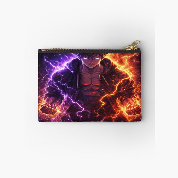Item preview, ⚡ Unleash Your Power | Electric Shonen Anime Glow designed and sold by SSVSTICKERS.