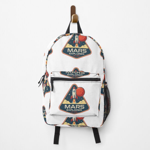 Item preview, Mars Explorer Mission Badge designed and sold by IllustrifyArts.