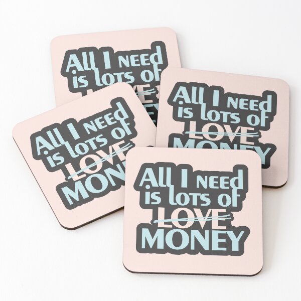 Item preview, All I Need Is Lots of Love (Money) designed and sold by curushop.