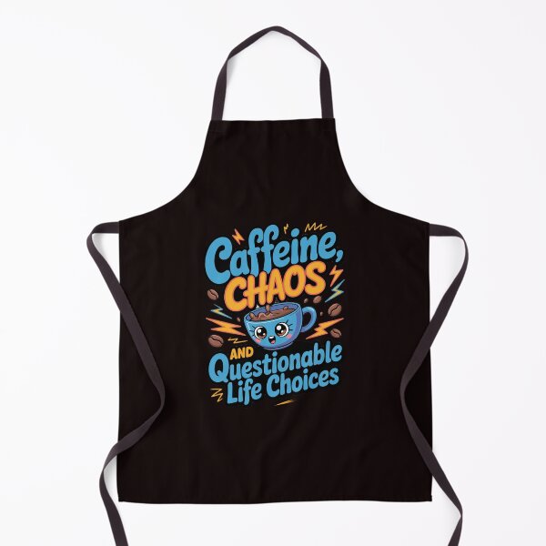 Item preview, Sarcastic Humor Caffeine, Chaos, and Questionable Life Choices designed and sold by fantasticdesign.