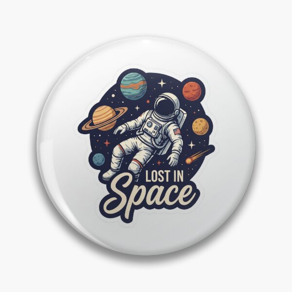Item preview, Lost In Space Astronaut designed and sold by IllustrifyArts.