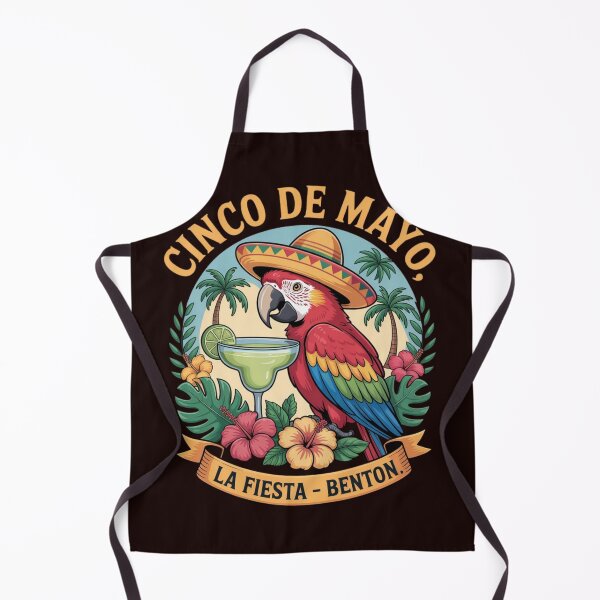 Item preview, Cinco De Mayo Parrot Margarita Sombrero Tropical Fiesta Mexican Party Design designed and sold by Designgallery65.