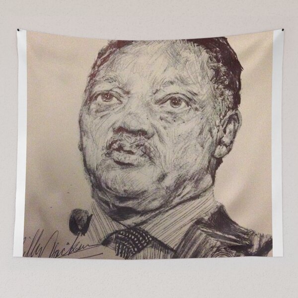 Item preview, JESSE JACKSON SR. designed and sold by Portraits by Billy H. Jackson.