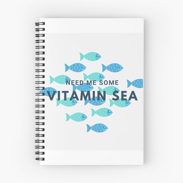 Item preview, Shoal of bright fish with slogan  designed and sold by Andiamo-Amigos.