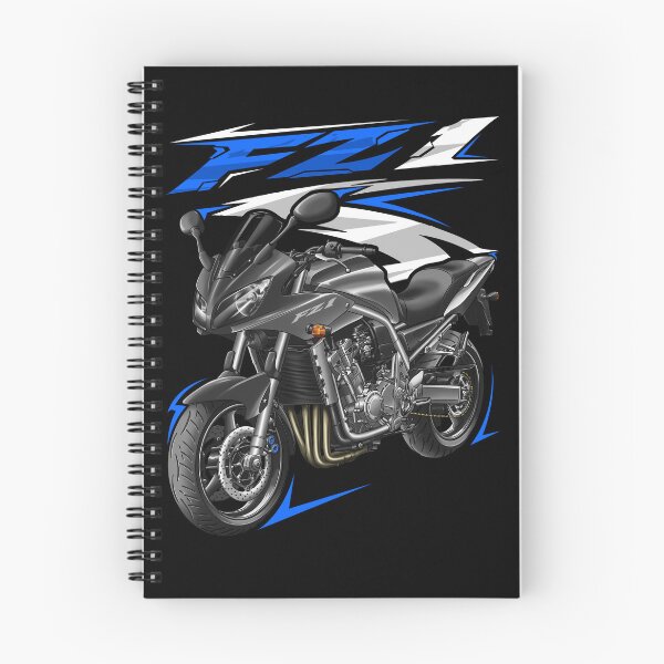 Item preview, Yamaha FZ1-2004 Liquid Silver & Raven for Motorcycle Riders designed and sold by MotoApparelHub.
