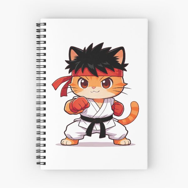 Item preview, Cute Karate Cat Street Fighter  designed and sold by CuteKats.