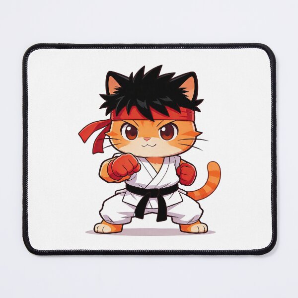 Item preview, Cute Karate Cat Street Fighter  designed and sold by CuteKats.