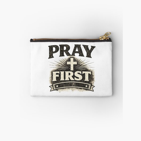 Item preview, Pray First Christian T-Shirt | Bold Faith Graphic Tee | Christian Streetwear Shirt | Religious Apparel | Jesus Gift for Men Women designed and sold by GRACE THREADS .