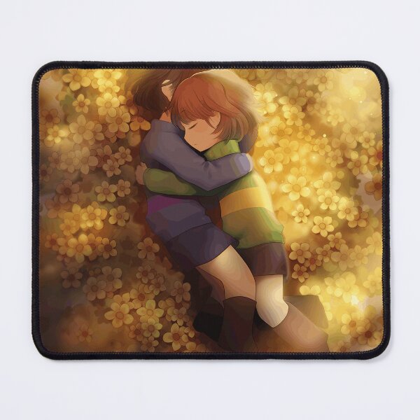 Item preview, Two Characters Hugging in Flowers designed and sold by TomatiLove.