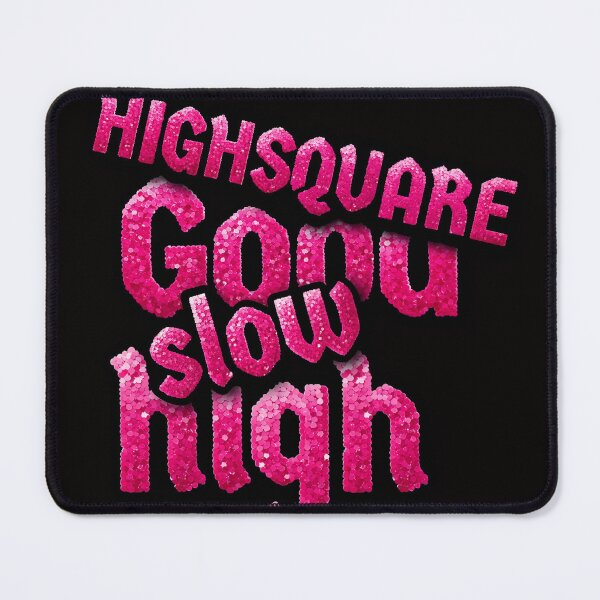 Item preview, Highsquare – Pink Glitter High, Good High, Slow Aesthetic Design designed and sold by HIGHSQUARE.