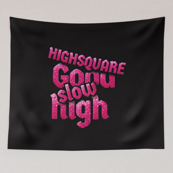 Item preview, Highsquare – Pink Glitter High, Good High, Slow Aesthetic Design designed and sold by HIGHSQUARE.