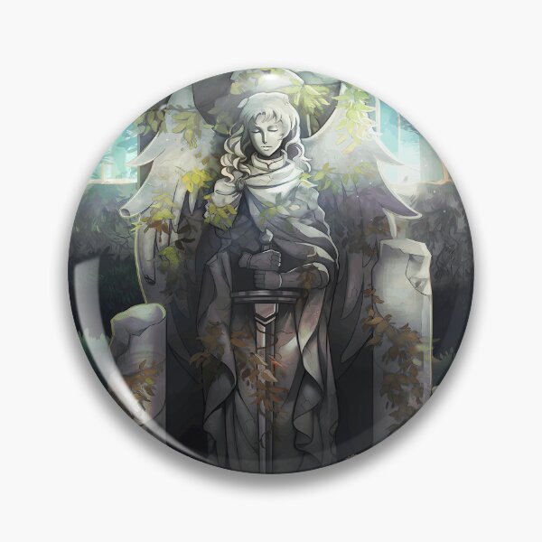 Item preview, Angel Statue in Forest Ruins designed and sold by TomatiLove.
