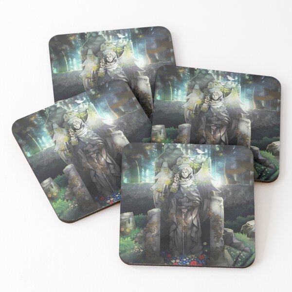 Item preview, Angel Statue in Forest Ruins designed and sold by TomatiLove.