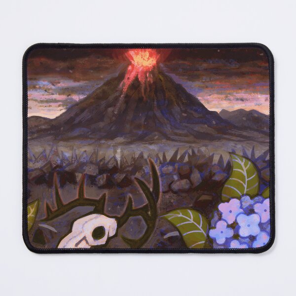 Item preview, Volcano with Deer Skull designed and sold by TomatiLove.