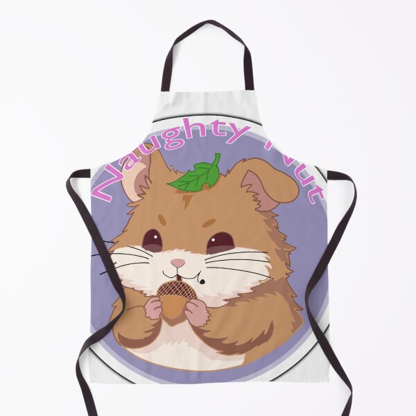 Item preview, Naughty Nut Hamster Sticker Cute Funny Kawaii Rodent Eating Acorn Cartoon Animal designed and sold by pn_terest.