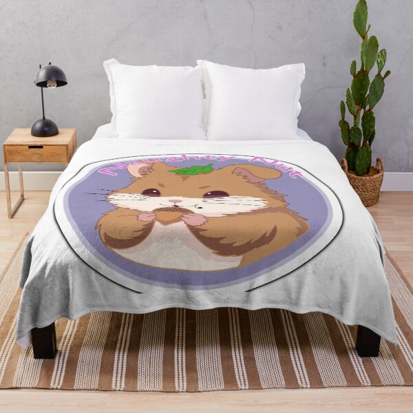 Item preview, Naughty Nut Hamster Sticker Cute Funny Kawaii Rodent Eating Acorn Cartoon Animal designed and sold by pn_terest.