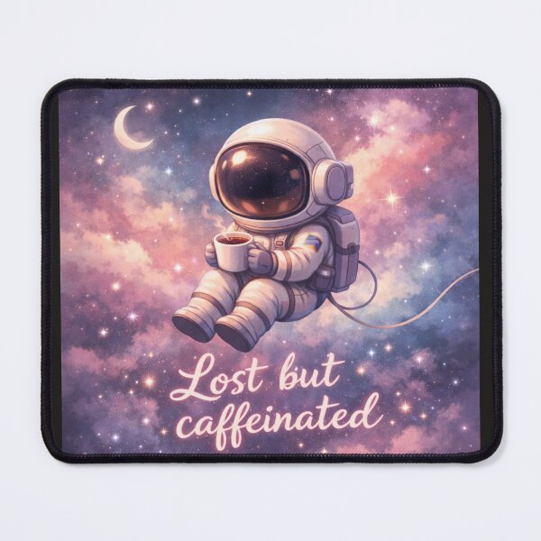 Item preview, Lost but Caffeinated – Space Astronaut Collection designed and sold by Bittor18.