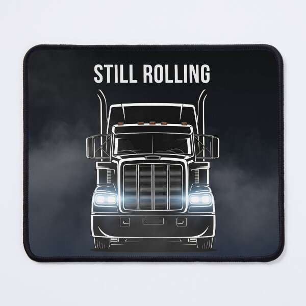 Item preview, 2AM Still Rolling – Night Shift American Trucker Big Rig Driver Design designed and sold by PXEpic.