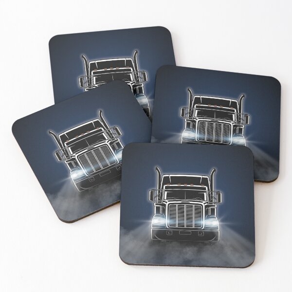 Item preview, 2AM Still Rolling – Night Shift American Trucker Big Rig Driver Design designed and sold by PXEpic.
