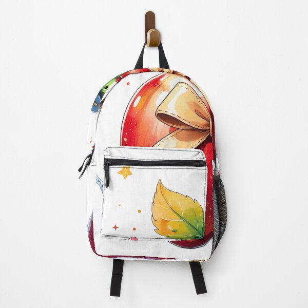 Item preview, Red Apple with Bookworm and A+ Grade Back to School designed and sold by AQUILAKREO.