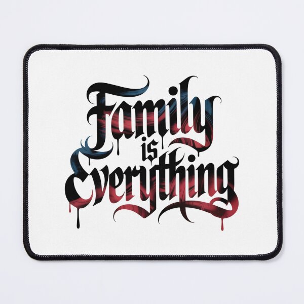Item preview, Family is Everything Gothic Script - Chicano Style Calligraphy - Urban Blackletter Art designed and sold by JLMWorks.