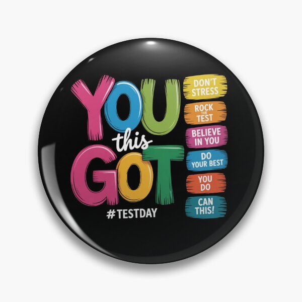 Item preview,  You Got This Test Day State Testing Teacher Student Staar  designed and sold by ZACK ART.