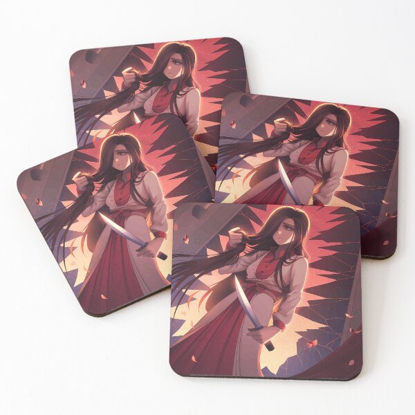 Item preview, Red Shrine Maiden with Knife designed and sold by TomatiLove.