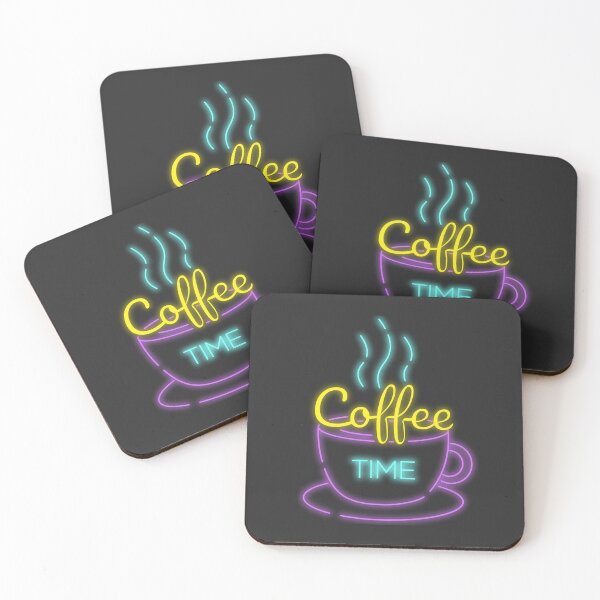 Item preview, Coffee Time Neon Sign | Aesthetic Coffee Cup Glow Design | Cafe Lover Night Vibes designed and sold by MAStrends.