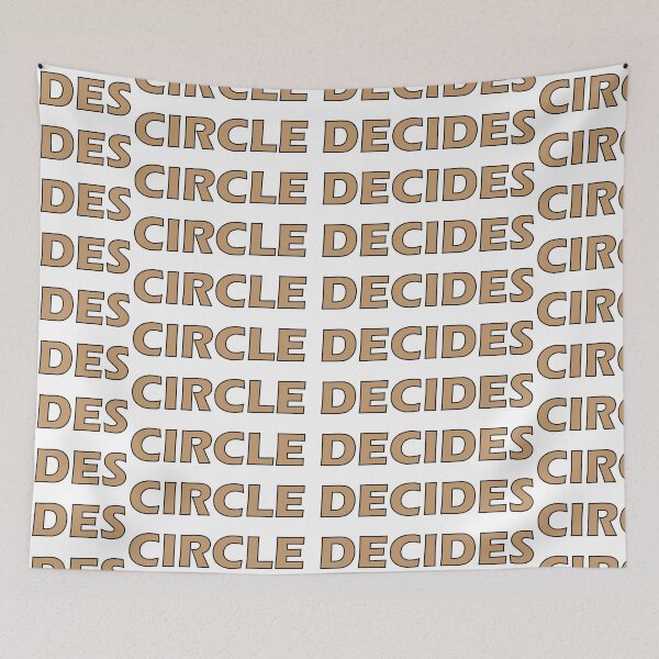 Item preview, circle decides designed and sold by Positive Mindzet!.