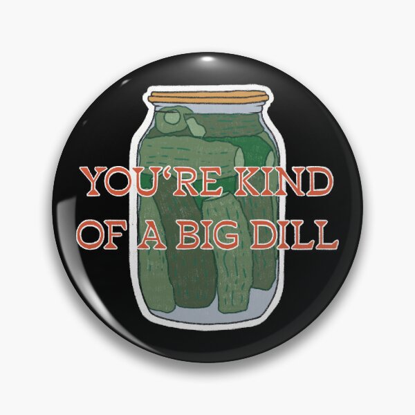 Item preview, Big Dill Sticker designed and sold by Celestiallyjess.