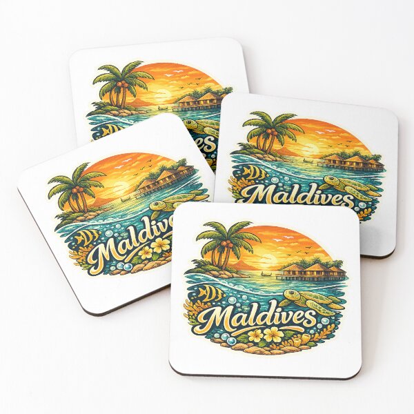 Item preview, Maldives designed and sold by ParrotHeadSwag.