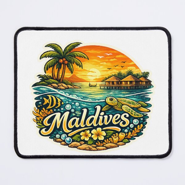 Item preview, Maldives designed and sold by ParrotHeadSwag.