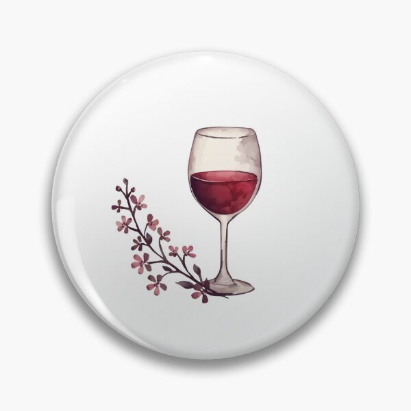 Item preview, Red wine and flower designed and sold by uunaa.