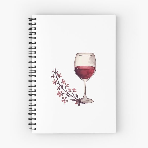 Item preview, Red wine and flower designed and sold by uunaa.