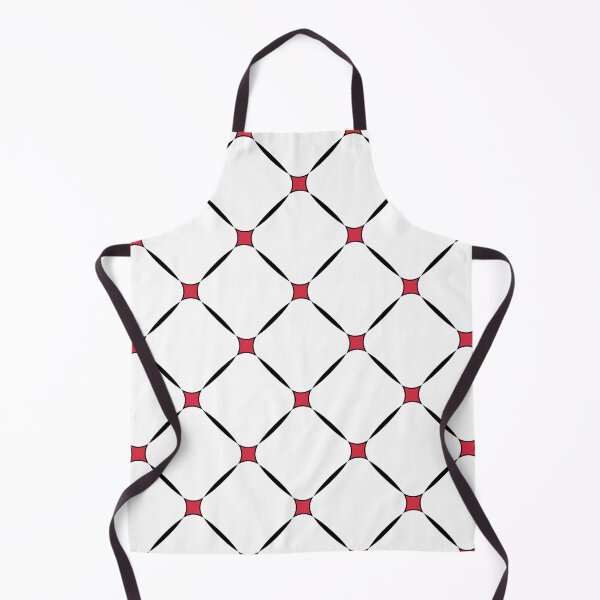 Item preview, Black, white & red lattice seamless pattern designed and sold by Mint + Midnight.