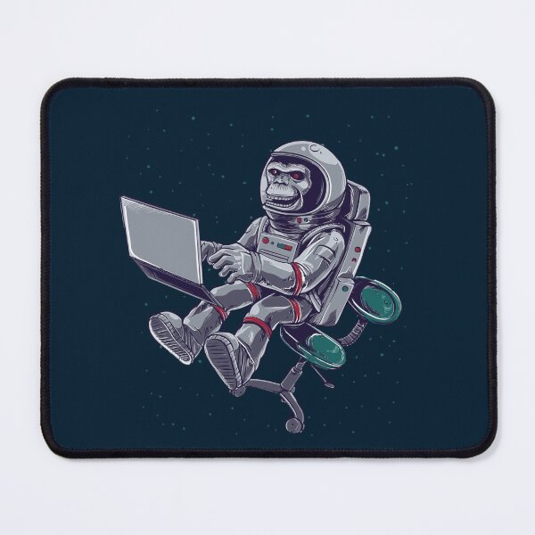 Item preview, Artemis II — Back to the Moon Copy Moon Joy Punch Monkey Emblem designed and sold by Yasmine Mohammed.