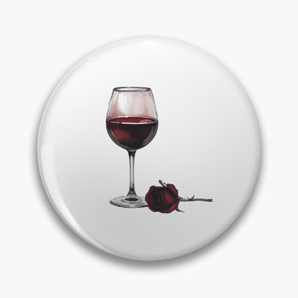 Item preview, Red wine and rose designed and sold by uunaa.